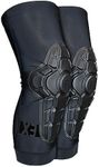 G-Form Pro-X3 Mountain Bike Knee Guards - Biking Knee Guards for Athletes - Knee Compression Sleeve for Mountain Biking & More - Protection Pads for Knee Support - Triple Matte Black, XXL