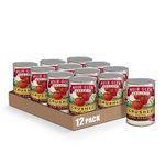 Muir Glen Canned Tomatoes, Organic Crushed Tomatoes, Fire Roasted, No Sugar Added, 14.5 Ounce Can (Pack of 12)