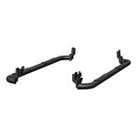 ARIES 215041 3-Inch Round Black Stainless Steel Nerf Bars, No-Drill, Select Dodge, Ram 1500, 2500, 3500