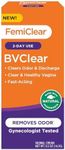 FemiClear BVClear Cream for Vaginal Odor, Feminine Odor Relief, Fast-Acting, Made with Natural Ingredients, 2-Day Use, Gynecologist Tested, Boric Acid Alternative, 0.5oz Cream