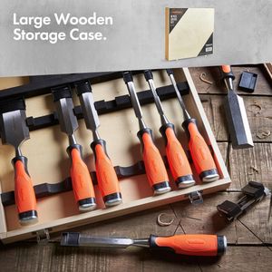 VonHaus 10-Piece Wood Chisel Set – Precision Carpentry Tools