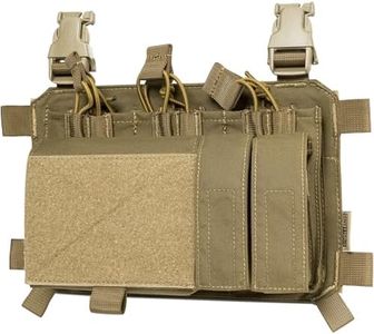 OneTigris Triple Mag Pouch with Utility Pouch Tactical Placard for M4 Magazines & Pistol Magazines