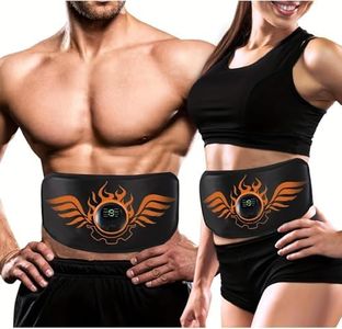 COODAY Appareil d'entraînement EMS pour abdominaux, ceinture électrique EMS avec 19 programmes, appareil d'entraînement pour tout le corps ABS/ventre/bras/fessiers, homme et femme