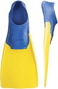 FINIS Long Floating Fins , Blue/Yellow, XS (US Male 1-3 / US Female 2-4) (1.05.037.03)