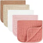 MIGIOL Muslin Burp Cloths 100% Cott