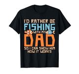 Fishing Shirt Toddler Boys Girls Funny Fisherman Fishing T-Shirt