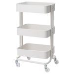 IKEA Kitchen Trolley, White, 35x45x78 cm