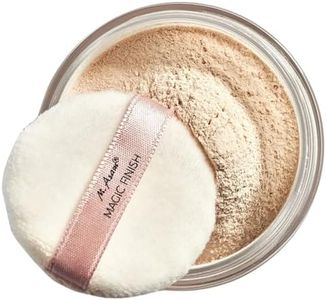 M. Asam Magic Finish Setting Powder Final Touch Bare Skin (15g) - Poudre Libre Fixatrice Perfectionnante Pour Un Maquillage Parfait, Avec Acide Hyaluronique, Make Up à la Texture Légère