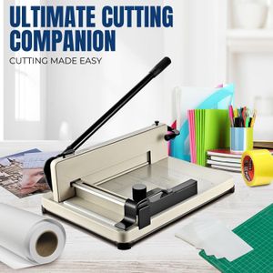 Flexzion 12" Guillotine Paper Cutter – Heavy Duty Trimmer
