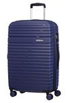 American Tourister Aero Racer Spinner 68 Expandable - 3,6 Kg Suitcase, cm, 75.5 liters, Blue (Nocturne Blue)