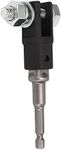 1/2inch Car Scissor Jack Adapter Scissor Jack Socket Drill Adapter for Or Double Hole Jacks