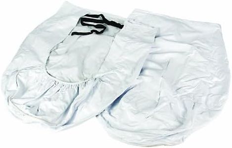 Camco 45324 Vinyl Wheel & Tire Protector, 2 Pack (33 inches-35 inches, White)