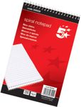 5 Star Office Spiral Notepad Headbound Ruled 300 Pages 127x200mm [Pack 10]