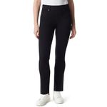 Gloria Vanderbilt Women's Shape Effect Po Hr Straight Leg Jeans, Black Rinse, 14