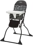 Cosco Simple Fold Full Size High Chair With Adjustable Tray, 28.5x23.5x38.7 Inch (Pack of 1)