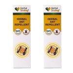 Herbal Strategi Ant Repellent Spray - Natural, Vegan & Eco-Friendly | 100% Herbal and Chemical free | Baby and Pet safe | Ayush certified | 100ml (Pack of 2)