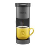 Keurig K-Mini Go Single Serve K-Cup Pod Coffee Maker, 1.24 L removable reservoir, Gray