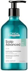 L'Oreal Professionnel Clarifying Shampoo, Scalp Advanced Clarifying Shampoo, For Oily or Greasy, Purifies the Hair fom Sweat, Oil and Residue, Scalp treatment, Scalp Relief, Serie Expert, Professional, 500 ML