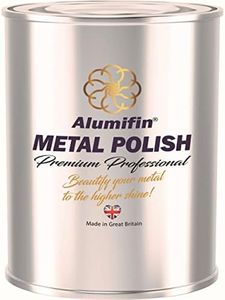 Alumifin Metal Polish - Chrome Cleaner - for Stainless Steel - Aluminium Polishing - Brass - Copper - Beautify your metal to the higher shine - (1kg)