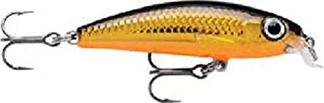 Rapala Ultra Light Minnow 04 Fishing lure, 1.5-Inch, Gold