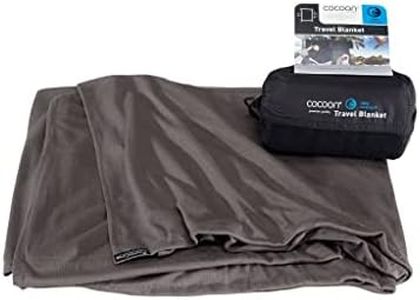 Cocoon Travel Blanket CoolMax charcoal 2021