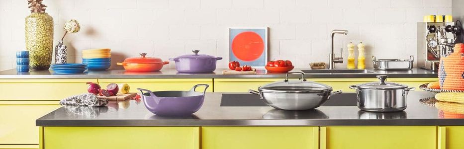 Le Creuset 3-Ply Wok 30cm – Stainless Steel Non-Stick Stir Fry Pan