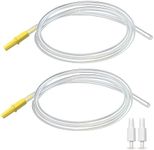 PumpMom-us Silicone Tubing for Spectra Pump to Compatible with New Medela PersonalFit Flex Connectors, PIS MaxFlow Connector, Freestyle Flex Connector