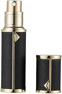 VVGAOGES Perfume Atomiser,Portable Refillable Empty Perfume Spray,Mini Perfume Bottles Empty for Travel 5 ml (JB-Black)