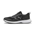Puma Golf Men's Fusion Grip 6 Golf Shoe, Puma Black-Asphalt, 10.5