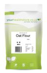 yourhealthstore® Premium Whole Grain Gluten Free Oat Flour 400g Made from British Oats