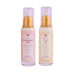 Svarasya ALOKYA - Hydration Lotion and Mineral Based Sunscreen Combo for Ultimate Sun Protection | Panchpushp - Ancient Skin Hydration Lotion For Face with Natural ingredients (50ml) and Nivr Natural Sunscreen Lotion Cream with SPF 21 PA ++ (50ml) | Ayurvedic Skin care combo for tan protection and healthy skin