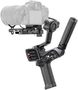 ZHIYUN WEEBILL-2 3-Achsen-Gimbal-Stabilisator, integrierter 2,8-Zoll-Touchscreen, Farb-Touchscreen, für spiegellose und DSLR-Kameras, kompatibel mit Panasonic, Canon, Sony, Fujifilm und