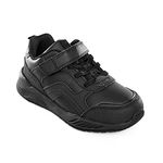 Stride Rite Unisex-Child Made2play Brighton-Adaptable Athletic Sneaker, Black, 5.5 Toddler