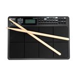 Rockstar PAD 20 Pro Octapad — Electronic Drum Multi Pad, Digital Percussion Electric Pad, Practice Pad with Sticks - Ideal for Musicians of All Genres - (Black)