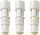 Iseto I-578-3 Insect Repellent Cap for Air Conditioning Drain Hose, White, Diameter 0.08 x 2.6 inches (2 x 6.5 cm), Made in Japan, Just Plug into Air Conditioner Hose, Set of 3