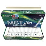 MCT King Size Slim Menthol Capsule Empty Cigarette Tubes - 200pcs