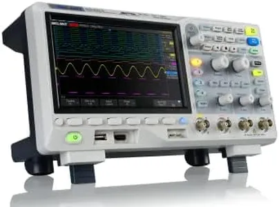 Siglent Technologies SDS1204X-E 200MHz Super Phosphor Digital Oscilloscopes 4 Channels 1 GSa/s 14 MB Grey