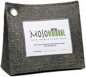 Moso Natural Air Purifying Bag 600g. A Scent Free Odour Eliminator for Kitchens, Bedrooms, Living Rooms, Pet Areas. Premium Moso Bamboo Charcoal Odour Absorber. Freestanding Design.