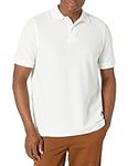 Lee mens Classic Polo Shirt, White,