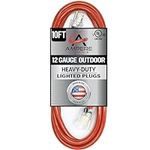 10 ft - 12 Gauge Extension Cord Out