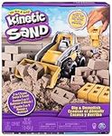 Kinetic Sand, Dig & Demolish Truck Playset with 453 g of Kinetic Sand, for Kids Aged 3 and Up