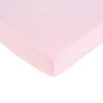 SheetWorld Fitted Square Play Yard Sheet (Fits Joovy) - Baby Pink Jersey Knit - Made In USA - 38 inches x 38 inches (96.52 cm x 96.52 cm)