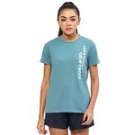 ASICS W Graphic SS Green Women's T-Shirts - XS