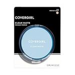 COVERGIRL Clean Matte Pressed Powder, Medium Light 535, 0.35 Oz, Pack of 1 (Packaging May Vary)