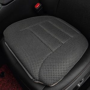 AEROiVi Car Seat Cushion for Driving, Breathable 3D Air Mesh, 3 Inch Booster Seat, Non-Slip Bottom, Comfort Car Seat Protector, Car Seat Pad Also Works with Truck & Office Chair Home