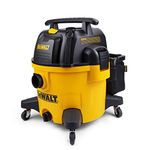 DeWALT DXV34P Wet and Dry Vacuum Cleaner, 34 liters, 1200 W, Yellow+Black