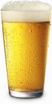 Necessia Heat-Tempered Durable Rim Pint Beer Glasses - 16oz, Set of 6 - Premium Quality, Stylish and Long-Lasting Beverage Glassware, Perfect for Home Bars, Restaurants, and Parties, Classic Design