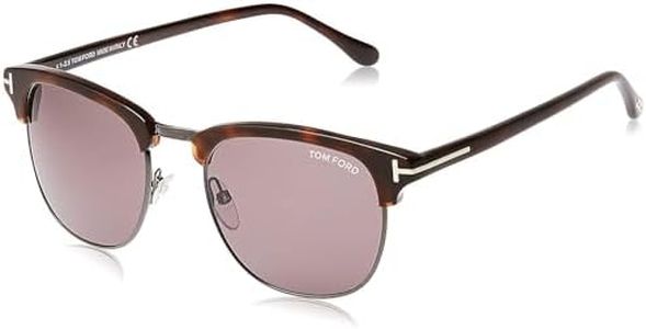 Tom Ford FT0248 52A 53 Montures de Lunettes, Marron (Avana Scura/Fumo), Homme