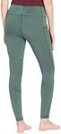 TuffRider Ladies Minerva EquiCool Tights, Duck Green, X-Large