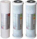 APEC Water Systems ULTIMATE Series US Made Stage 1, 2 & 3 Replacement Filter For Undersink System(FILTER-SET)